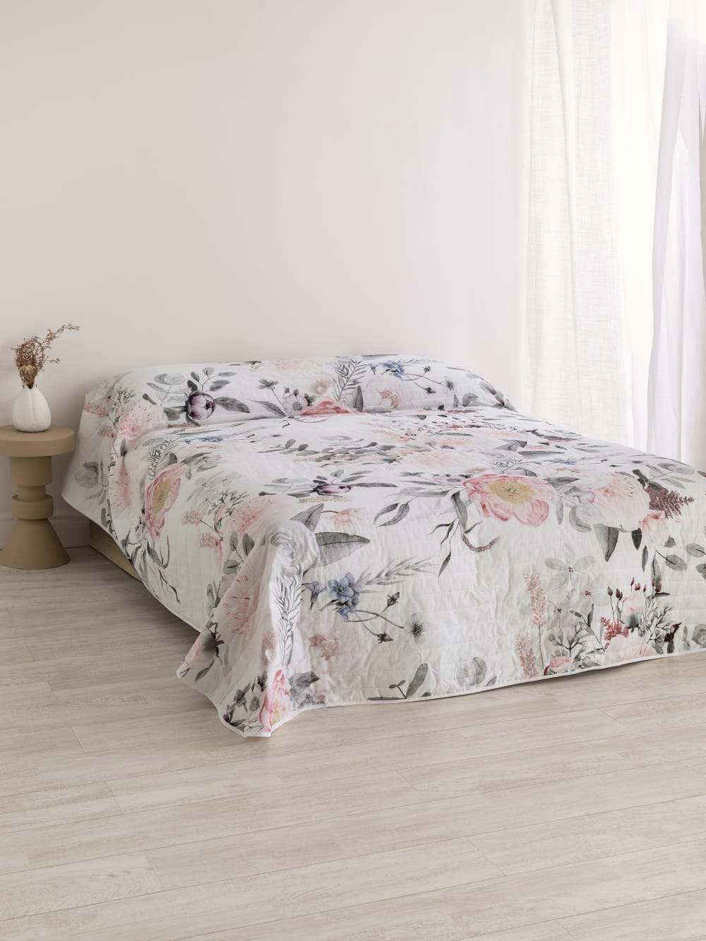 Happy Friday Tagesdecke aus 100 % Baumwolle 180x260 cm style modern Mehrfarbig Öko-Tex Zertifikat Baumwolle