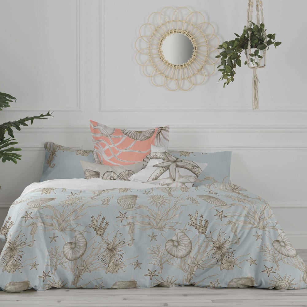 Funda nórdica 100% algodón multicolor 140x200 cm (cama 80)