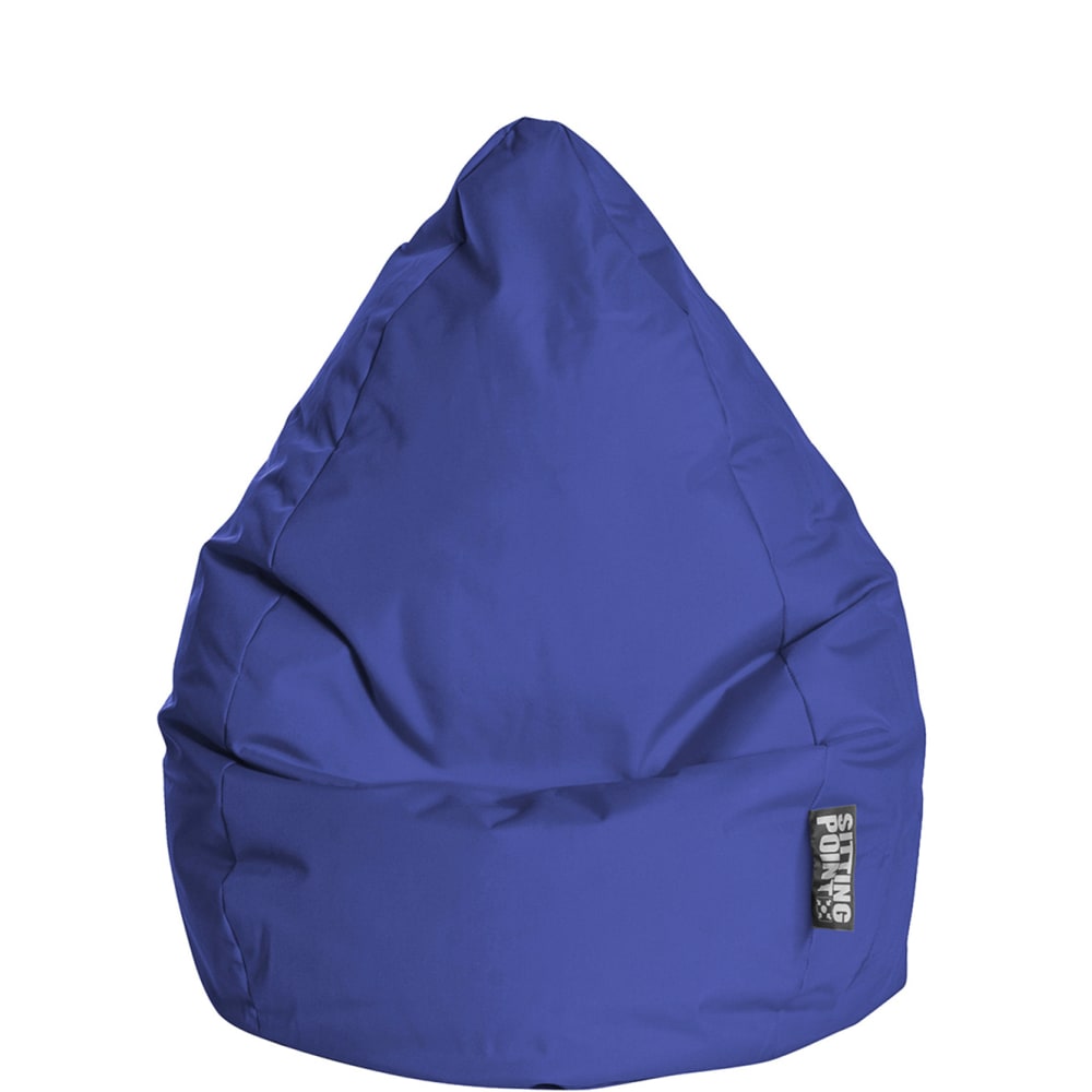 pouf Poire Brava XL Bleu - fonce