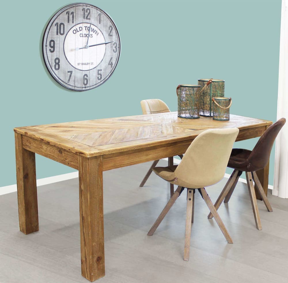 Sedia moderna marrone in pannello di particelle - Milani Home