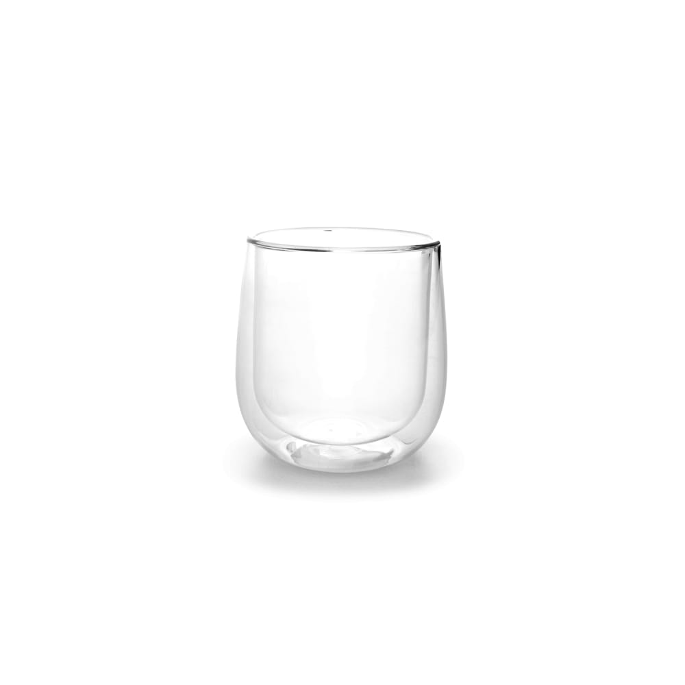 Lot de 2 tasse transparent en verre 25cl - Maisons du Monde