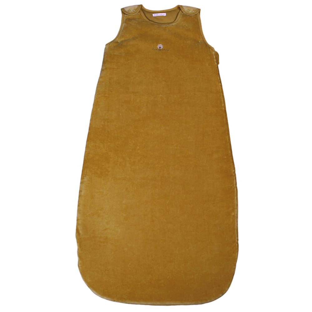 Eveil et Nature Winterschlafsack 85/110 cm 18-36 Monate TOG 2.5 Bio-Baumwolle GELB Öko-Tex Zertifikat BAUMWOLLE Baby
