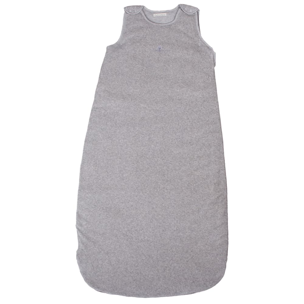 Eveil et Nature Winterschlafsack 85/110 cm 18-36 Monate TOG 2.5 Bio-Baumwolle GRAU Öko-Tex Zertifikat BAUMWOLLE Baby
