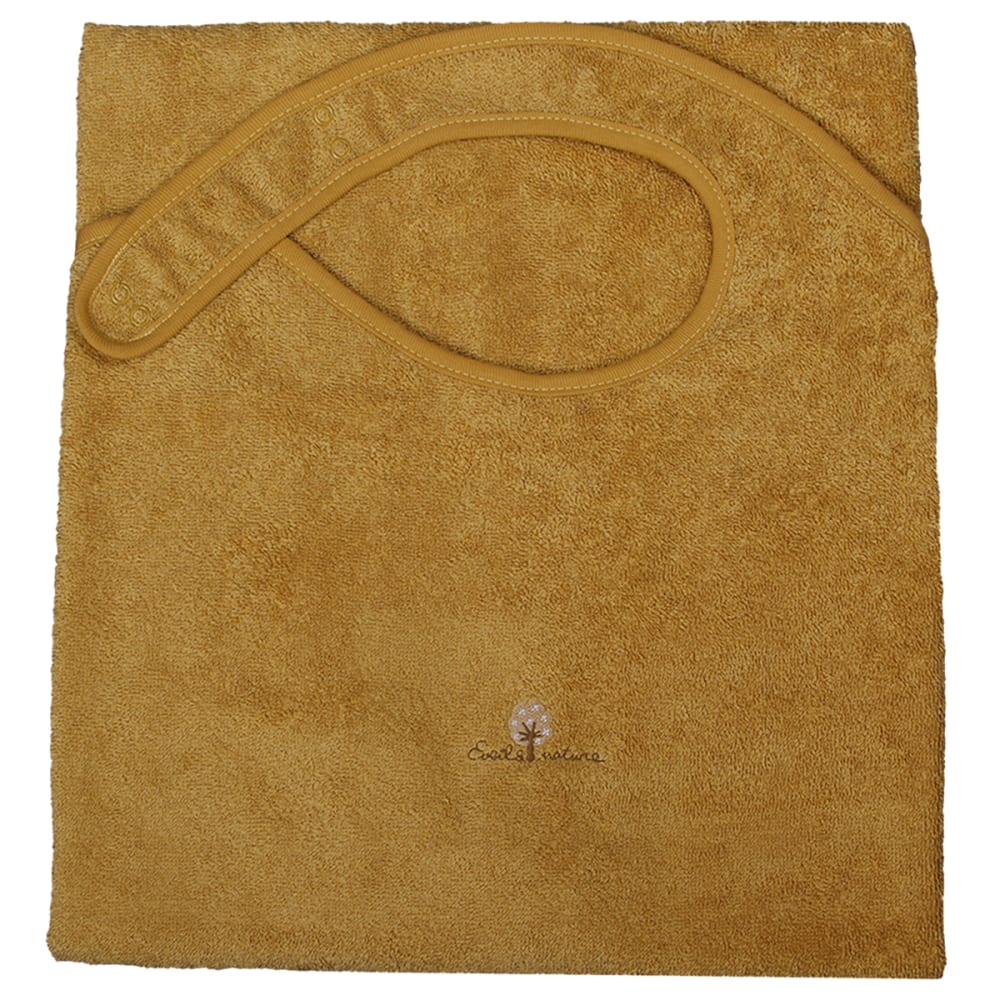 Tablier de bain éponge 70x100 cm Coton bio Ambre (Eveil Et Nature) - Image 1
