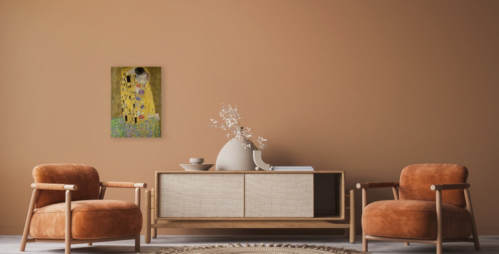 Tela 60x40 stampa del bacio - Surdic