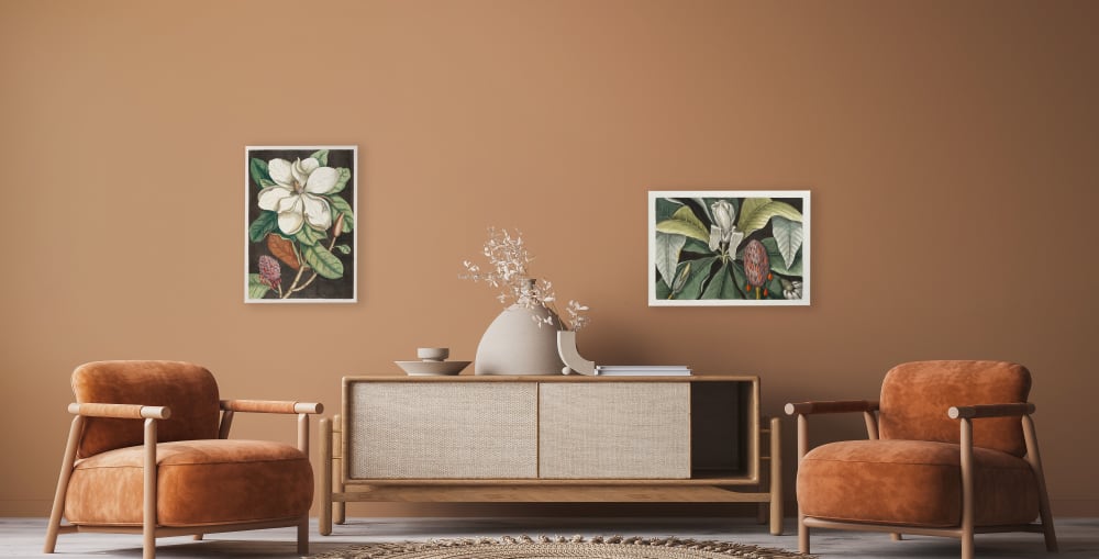 Lienzo 60x40 impresión árbol paraguas - Maisons du Monde