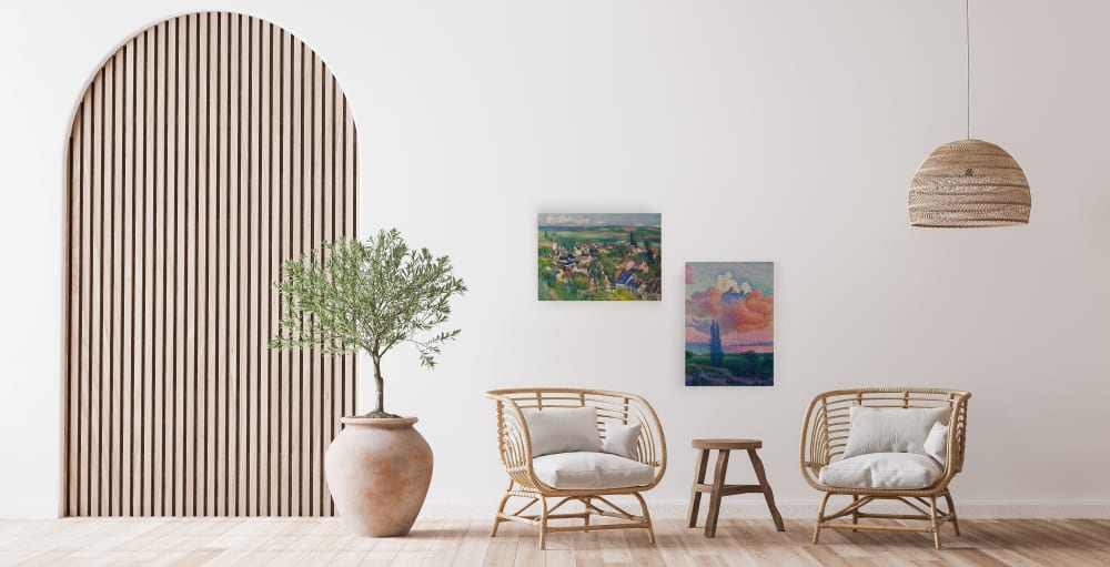 Peinture sur toile 60x40 imprimé HD panoramique - Maisons du Monde