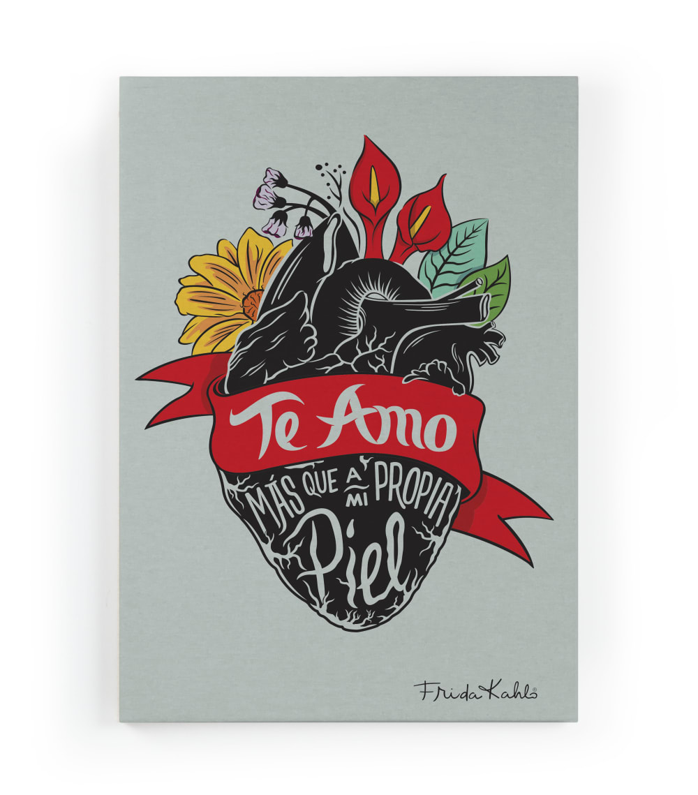 Lienzo 60x40 impresión Te Amo