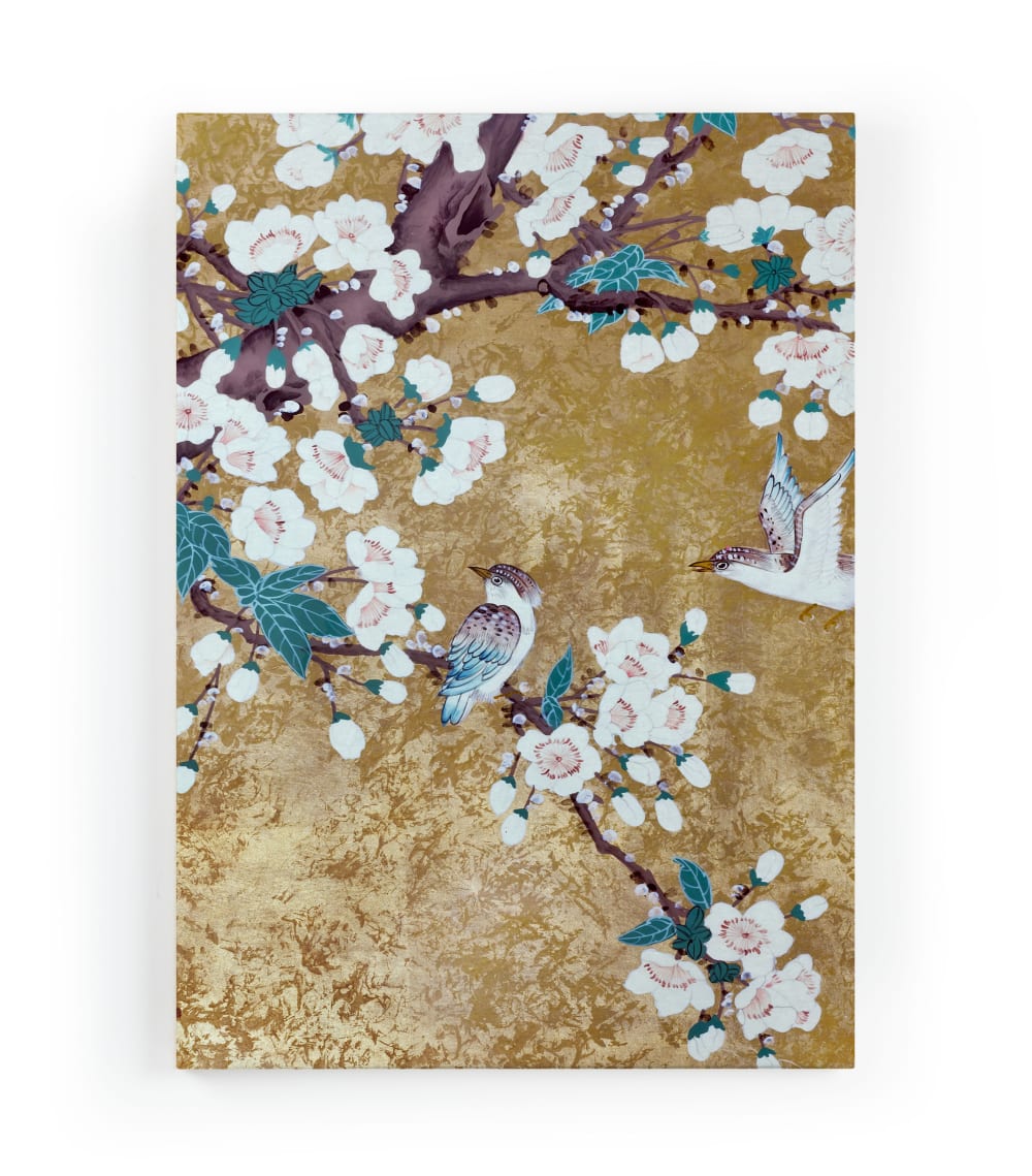 Surdic Peinture sur toile 60x40 imprimé HD jardin japonais style contemporain Multicolore Pes - Polyester