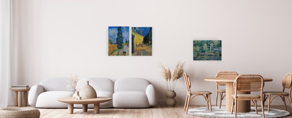 Lienzo 60x40 impresión nenúfares - Maisons du Monde