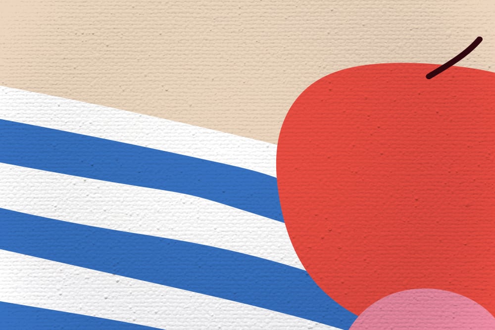 Peinture sur toile 60x40 imprimé HD pique-nique - Maisons du Monde