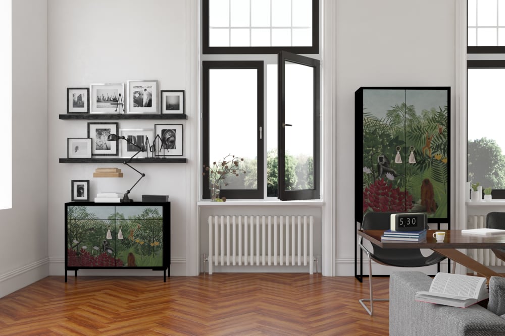 Armadio credenza 2 ante MDF stampa selvatico - RNT by Really Nice