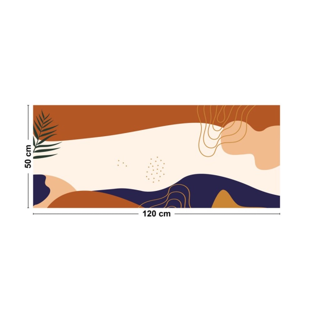 Tapis antidérapant - vinyle - int./ext. - beige - 50x120cm — vue 3