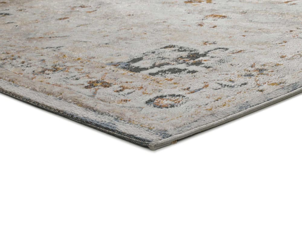Tapis vintage oriental beige/rouille/bleu 154x230 cm — vue 4