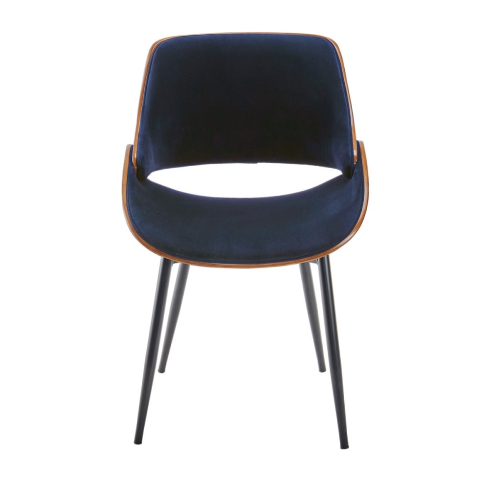 chaise finition noyer