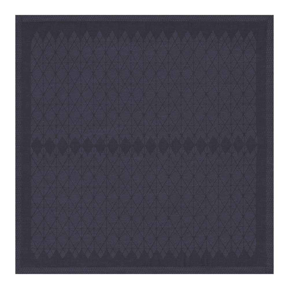 Serviette en coton prusse 50 x 50