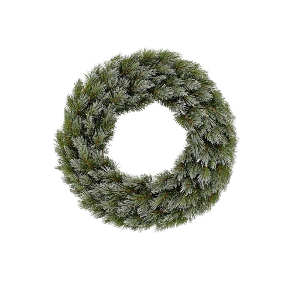 Couronne vert plastique h45xl10xl45cm