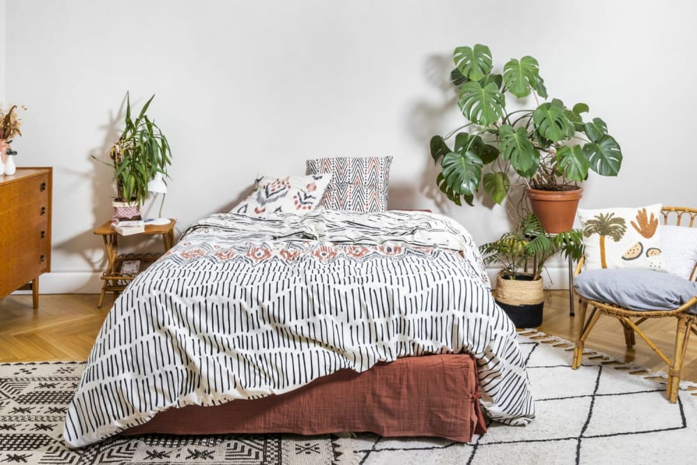 Parure de couette 3pcs Coton 57 Ethnic