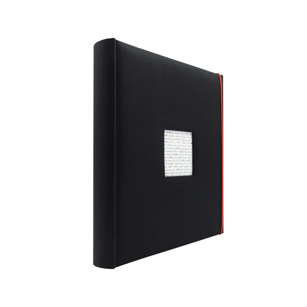 PANODIA Album photos pochettes Linea - 200 vues - 11,5 x 15 cm - Noir