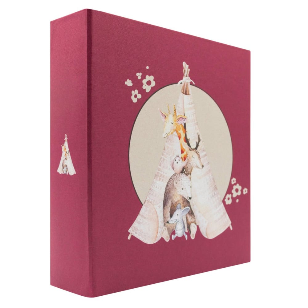 Album+Photo+Pochette+enfant+rouge+200+photos+10x15+cm