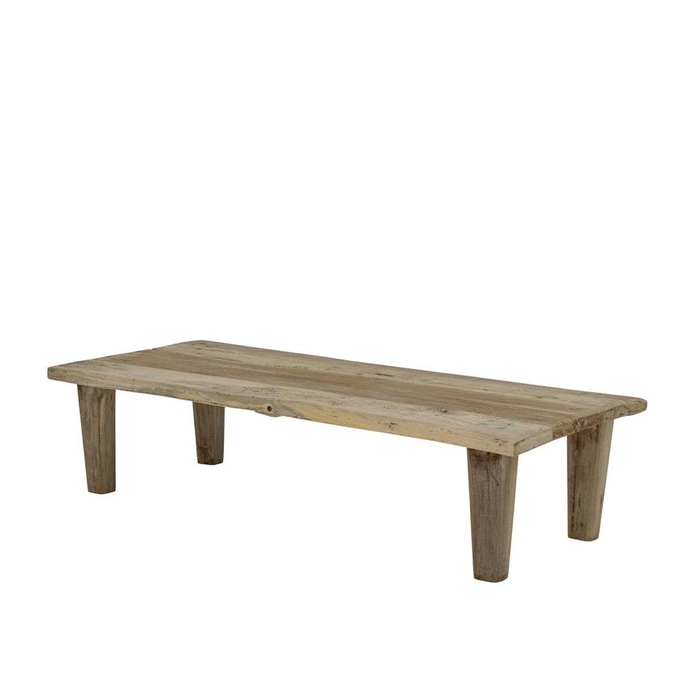 Table basse en bois recyclé nature Table basse en bois recyclé nature