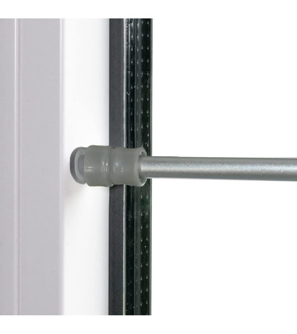 Tringle à rideau sans perçage, extensible de 80 à 120 cm argenté - Maisons du Monde