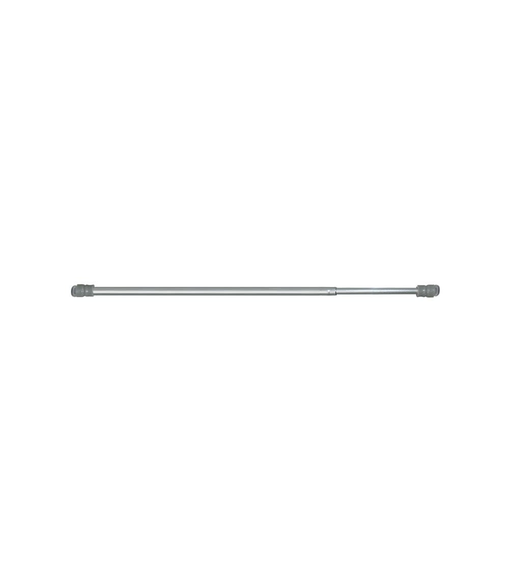 Tringle à rideau sans perçage, extensible de 80 à 120 cm argenté — vue 4