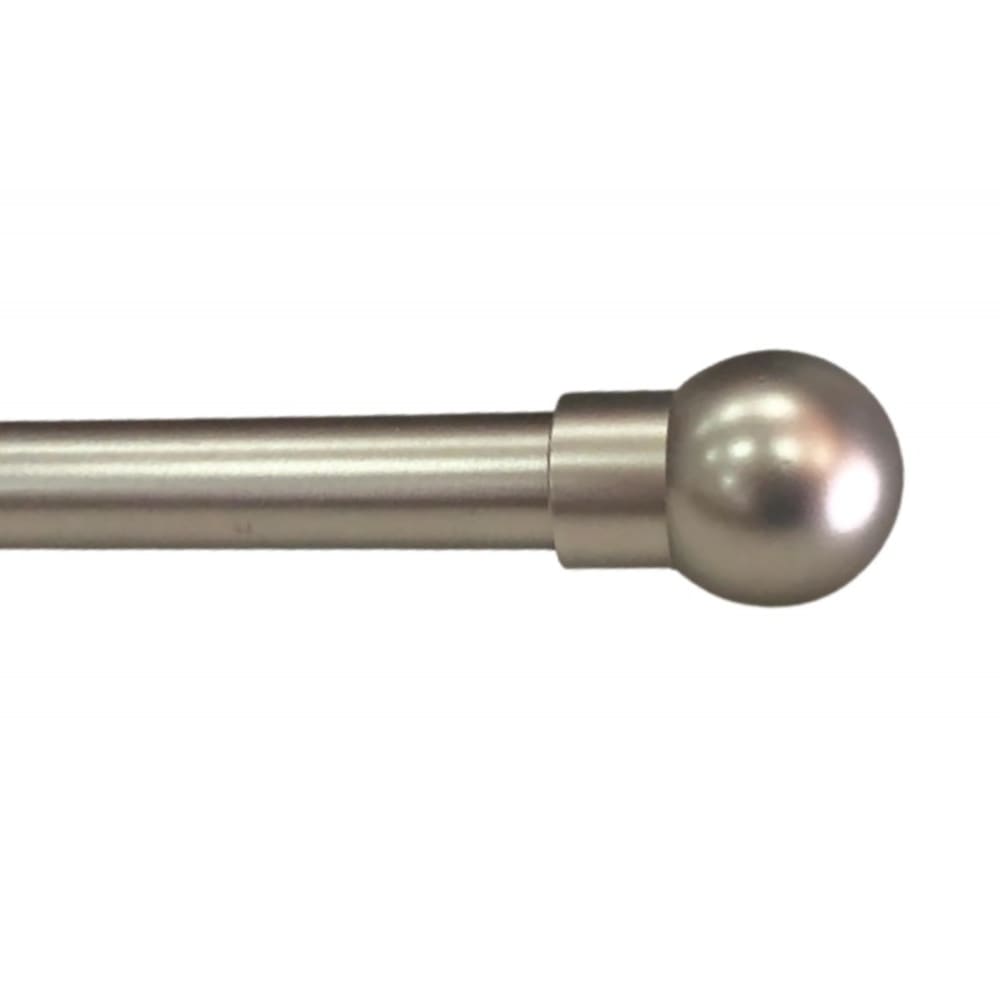 Kit Tringle extensible sans perçage ø 19 x 110 à 210 cm