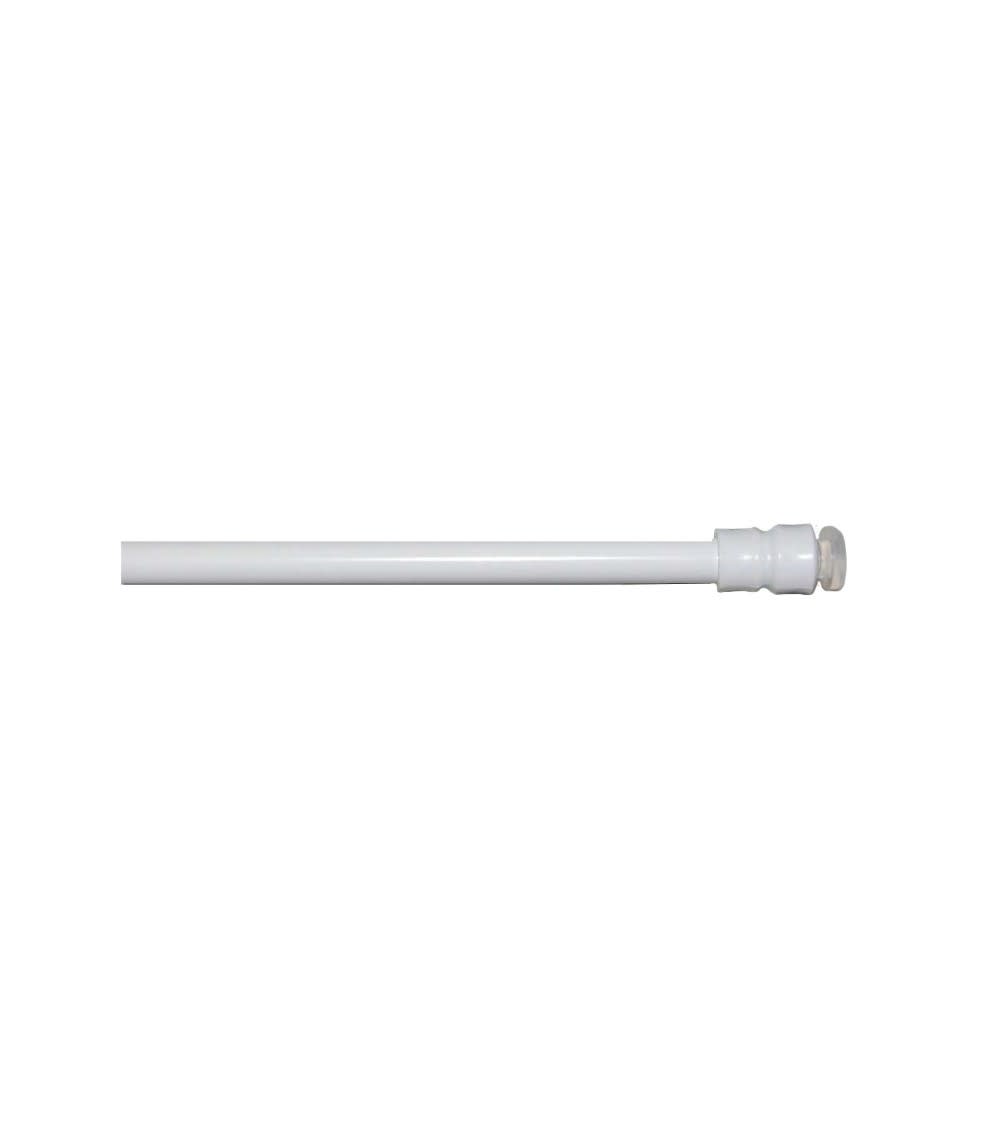 Tringle à rideau sans perçage, extensible de 80 à 120 cm blanc — vue 3