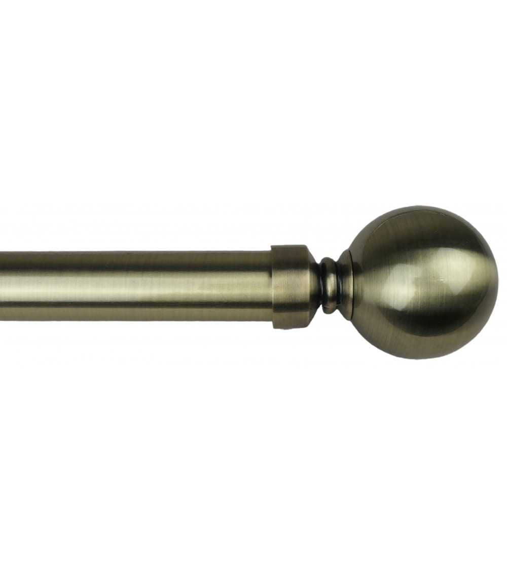Kit tringle extensible ø 25/28 165 à 310cm marron