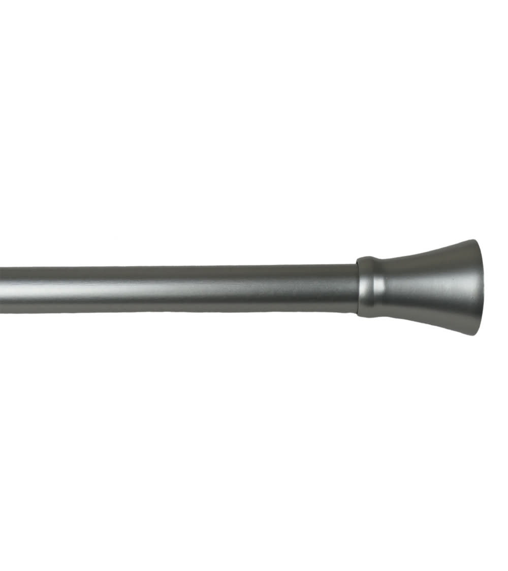 Kit tringle extensible ø 16/19 110 à 210 cm argenté