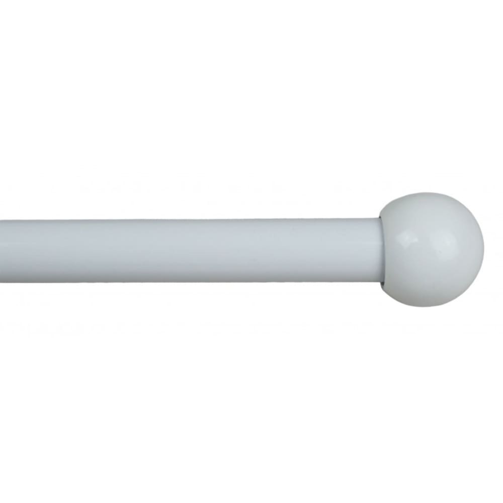 Kit tringle extensible ø 16/19 mm 110 à 210cm blanc