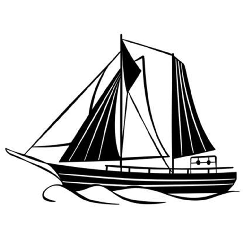 Déco murale bateau à