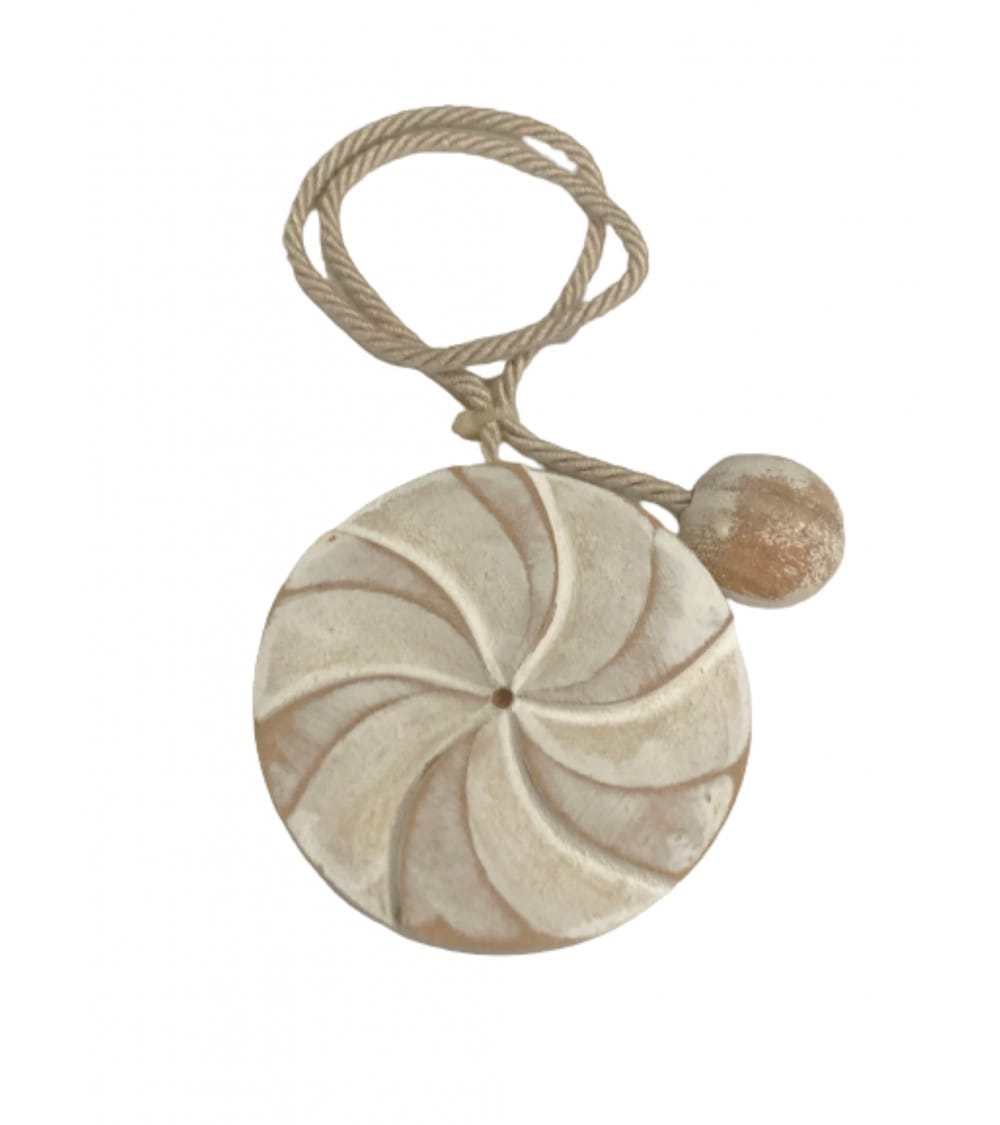 Embrasse rideau aimantée bois beige