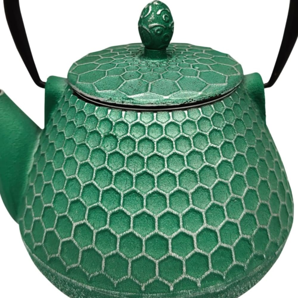 Théière de type japonaise verte en fonte 1 litre - Maisons du Monde