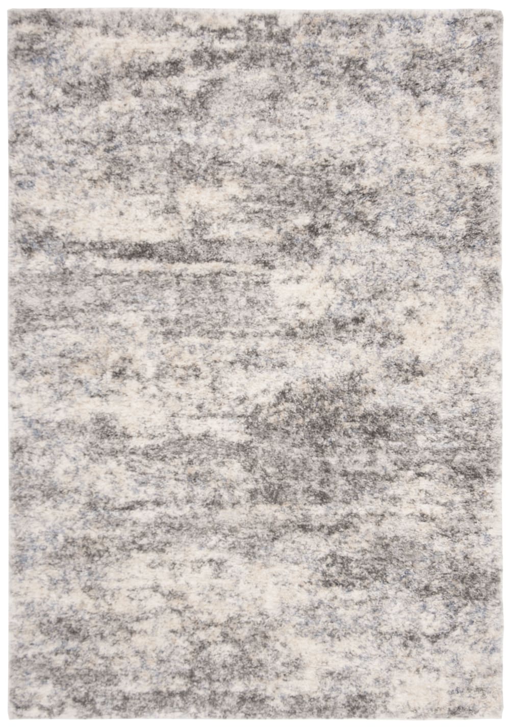 Tapis en polypropylène gris/beige, 160 x 229 cm