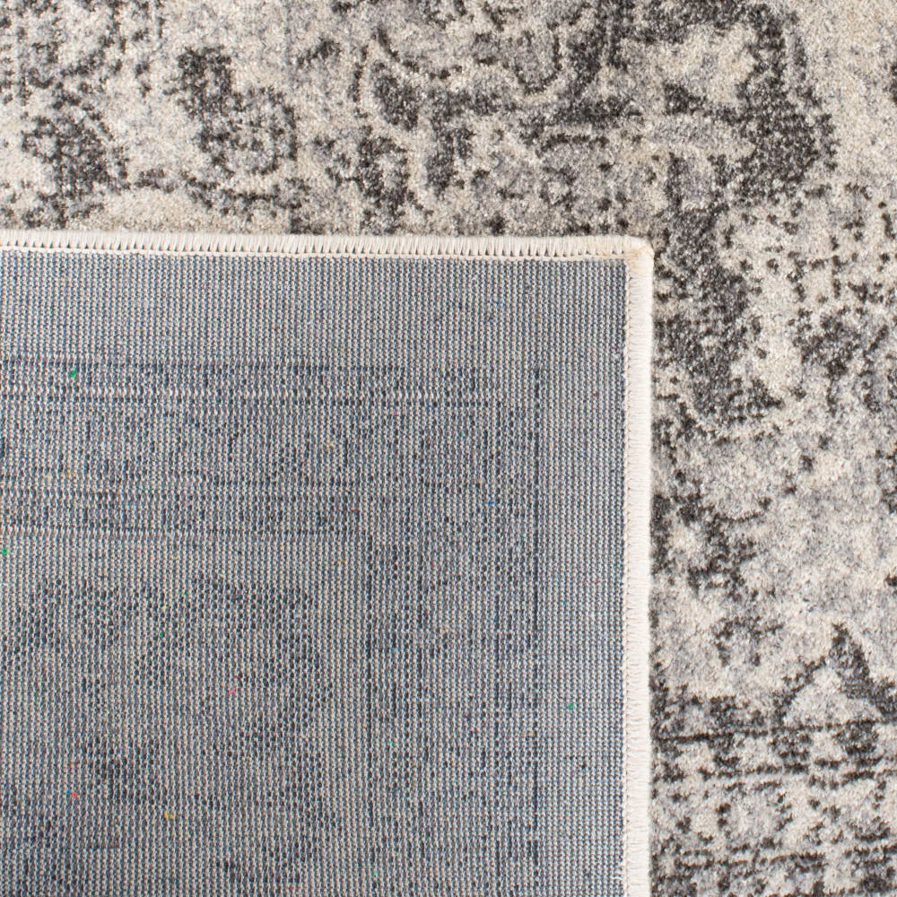 Tapis de transition en viscose blanc/beige, 99 x 160 cm