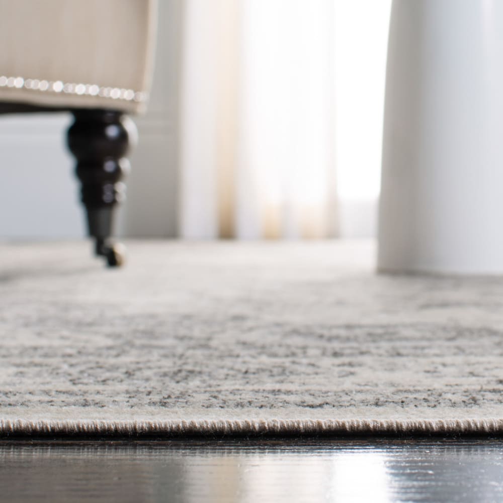 Tapis de transition en viscose blanc/beige, 99 x 160 cm — vue 4