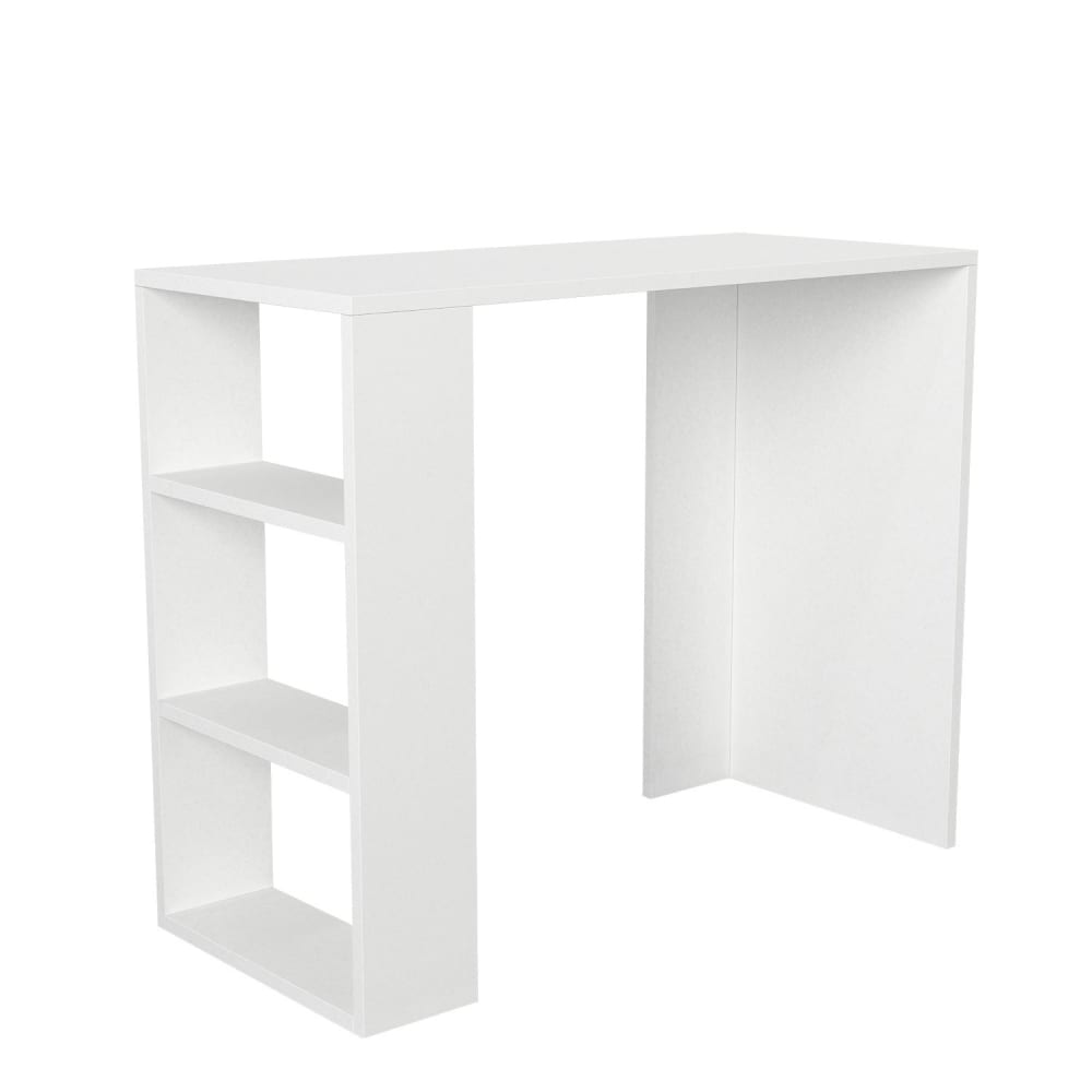 Bureau en bois blanc l90 Bureau en bois blanc l90