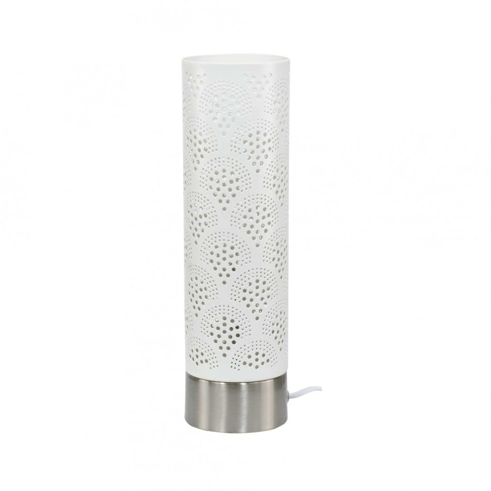 Lampe tactile grand modèle en métal perforé — vue 4