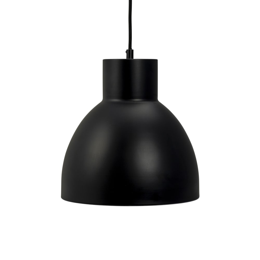 Suspension en métal noir mat D25