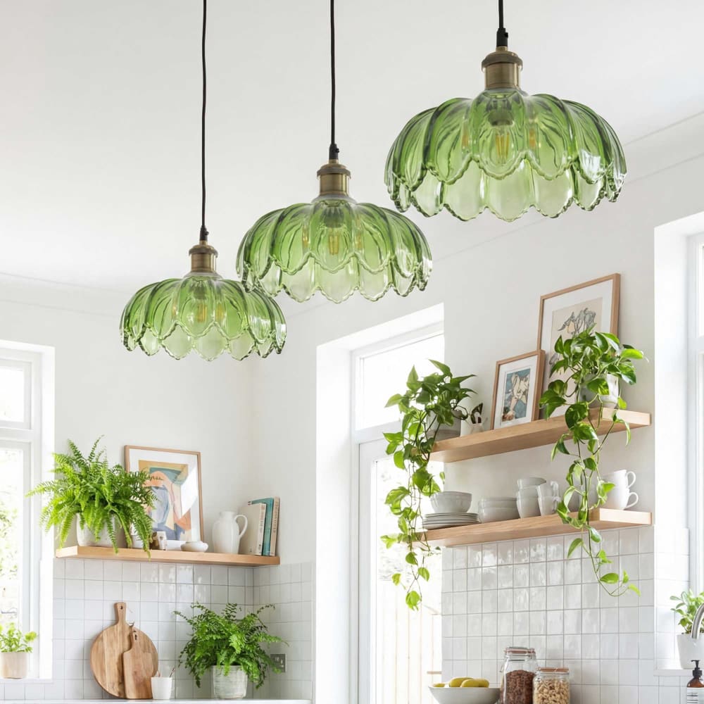 Suspension en verre — vue 3