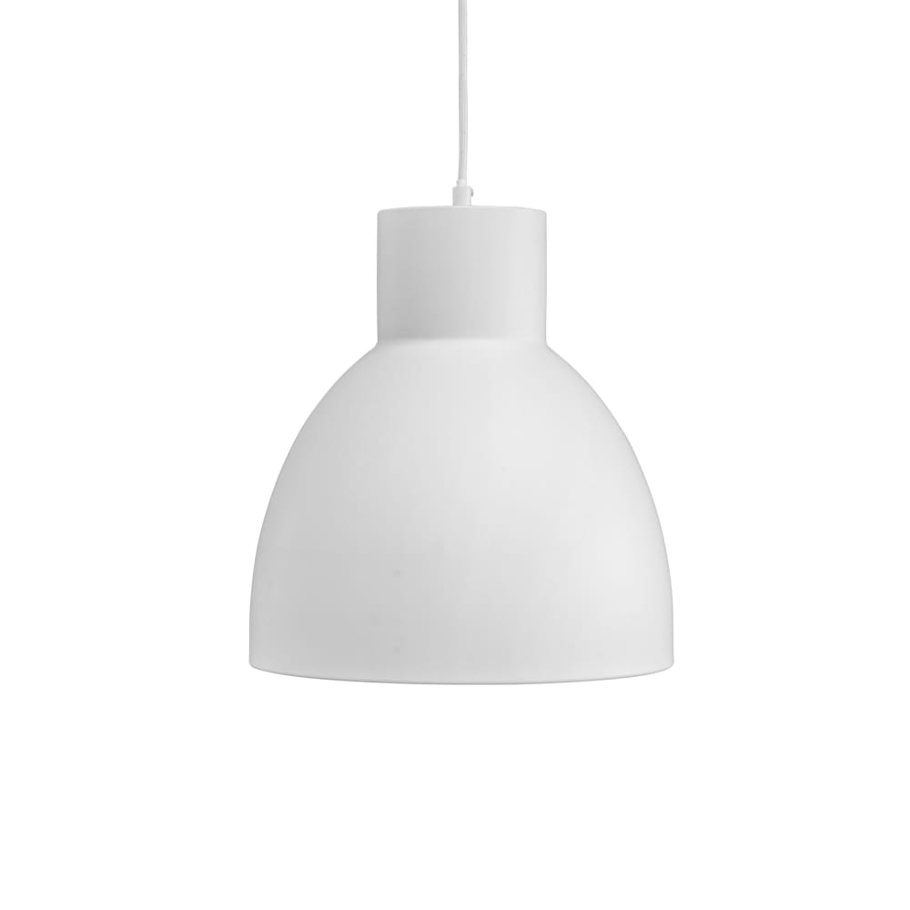 Suspension en métal blanc mat D25