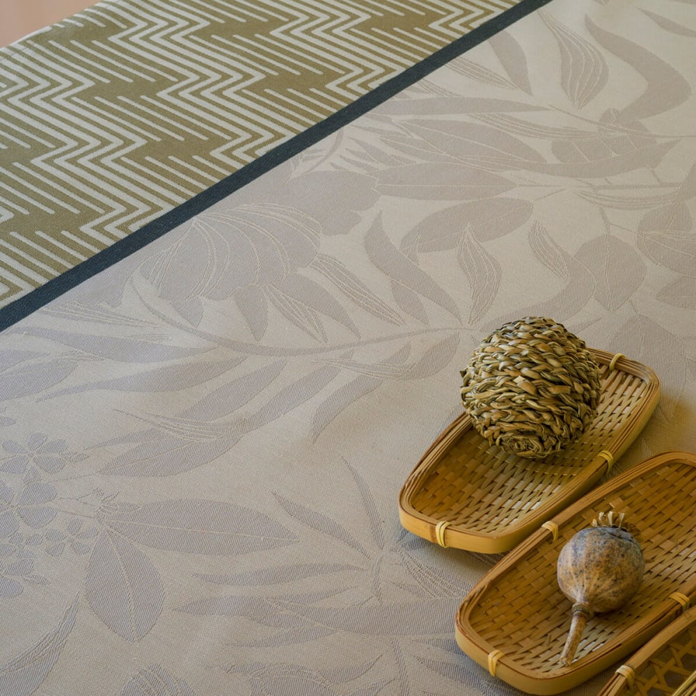 Nappe en coton chene 175 x 175 - Maisons du Monde