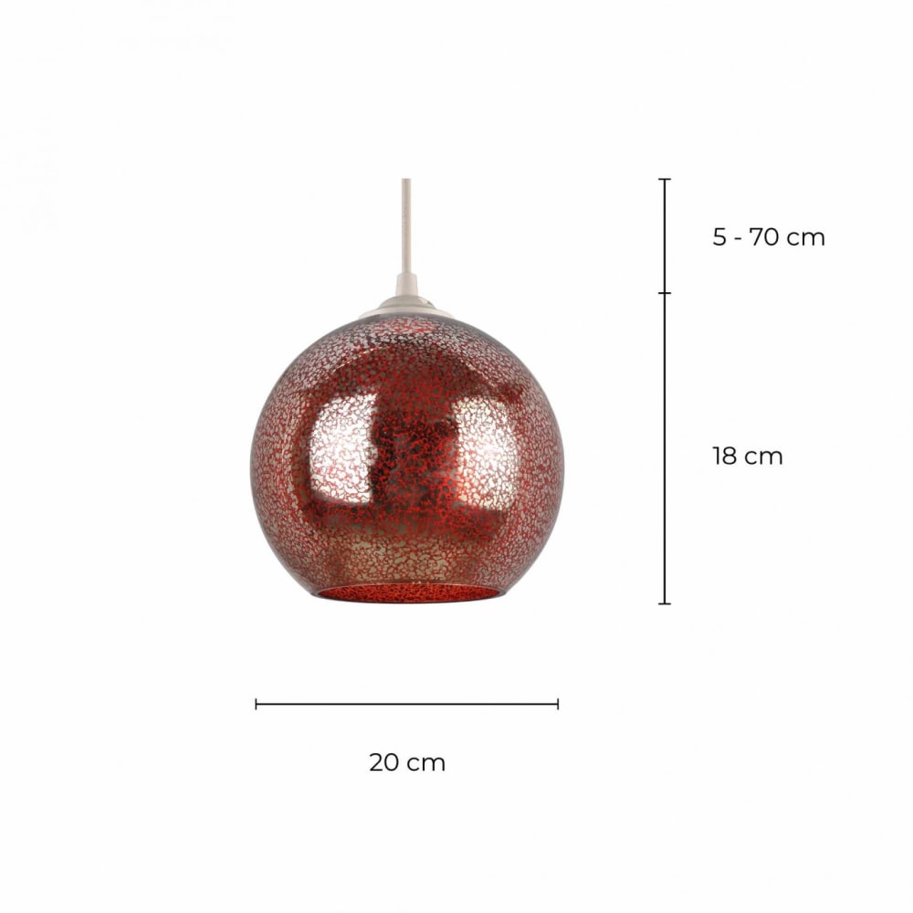 Suspension en verre — vue 4