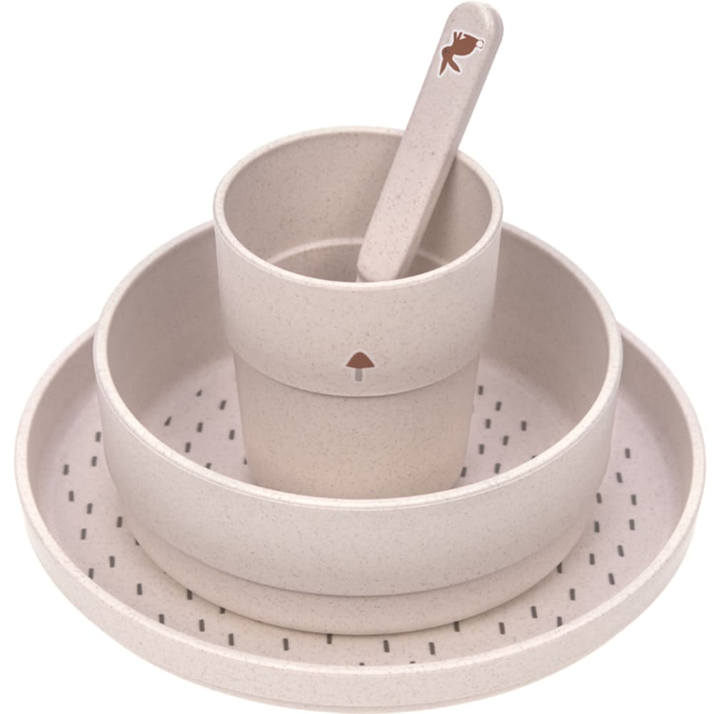 Lassig Coffret repas Rose Pvc - Poly Chlorure De Vinyle - 90x33x0cm