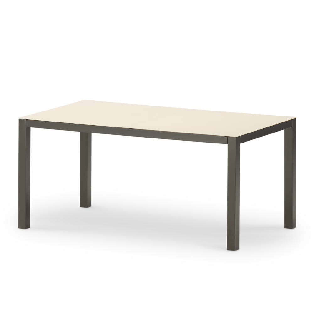 Table de salle à manger 160×90 cm marron