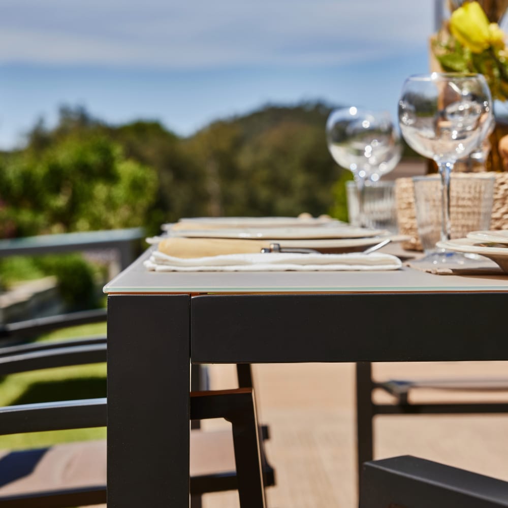 Mesa de comedor 160×90 cm marrón - Maisons du Monde