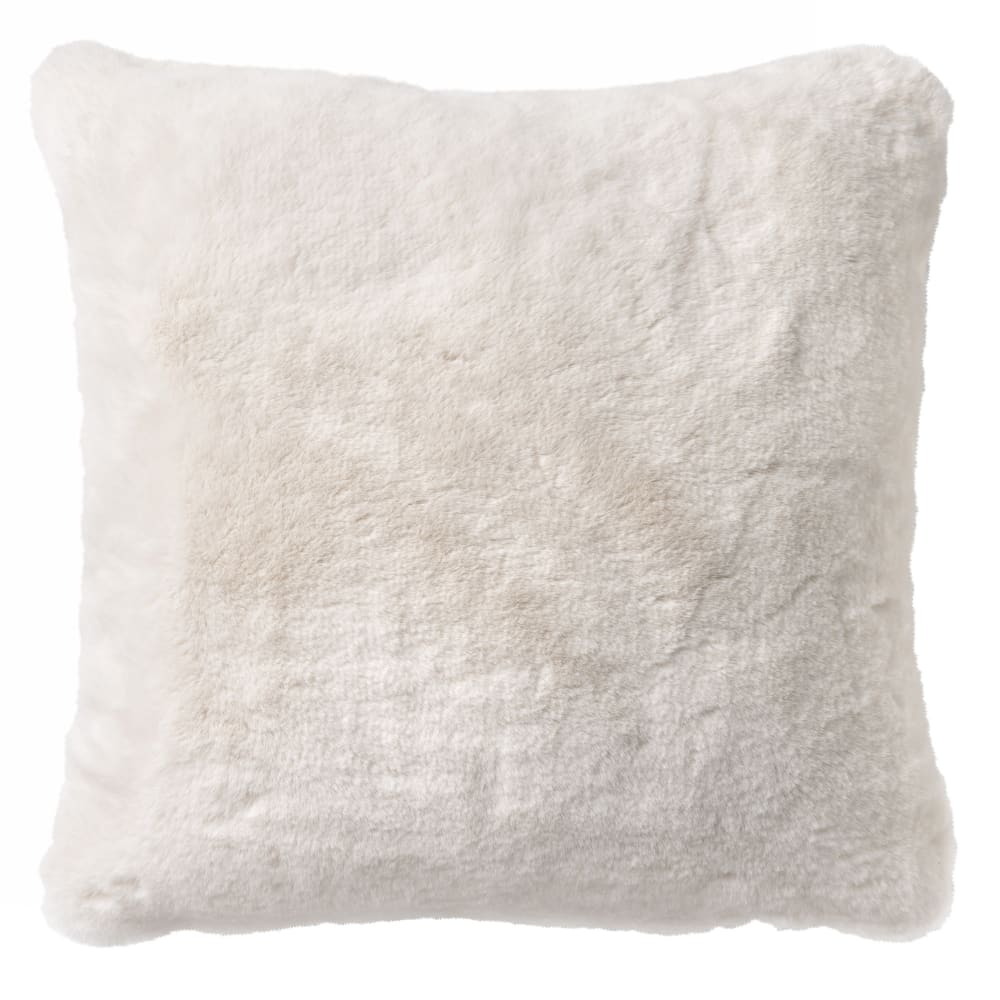 Dutch Decor Dekokissen Weiß 60x60 cm style modern Weiß Pes - Polyester
