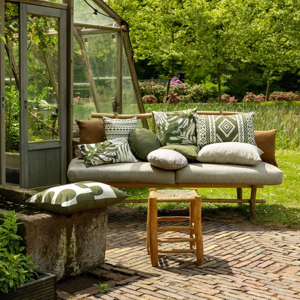 Housse de coussin Marron 40x60 cm — vue 4